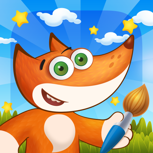 Tim the Fox - Paint - free preschool coloring game - Livro de Colorir na  App Store